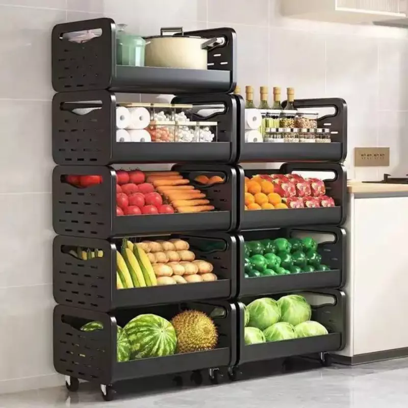 رف تخزين متعدد الطبقات من الفولاذ